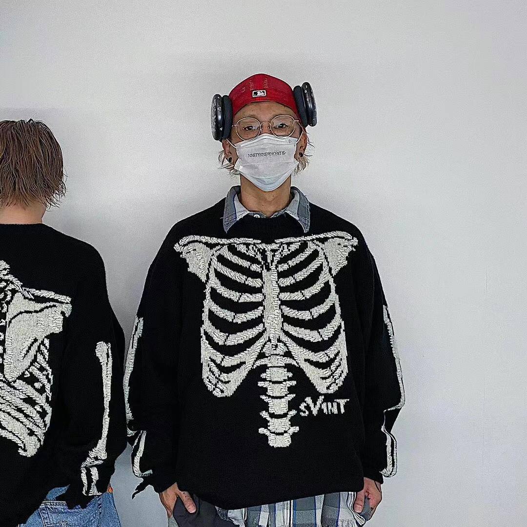 Vlone skeleton online hoodie