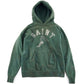 READYMADE x  SAINT MICHAEL Green Distressed Hoodie