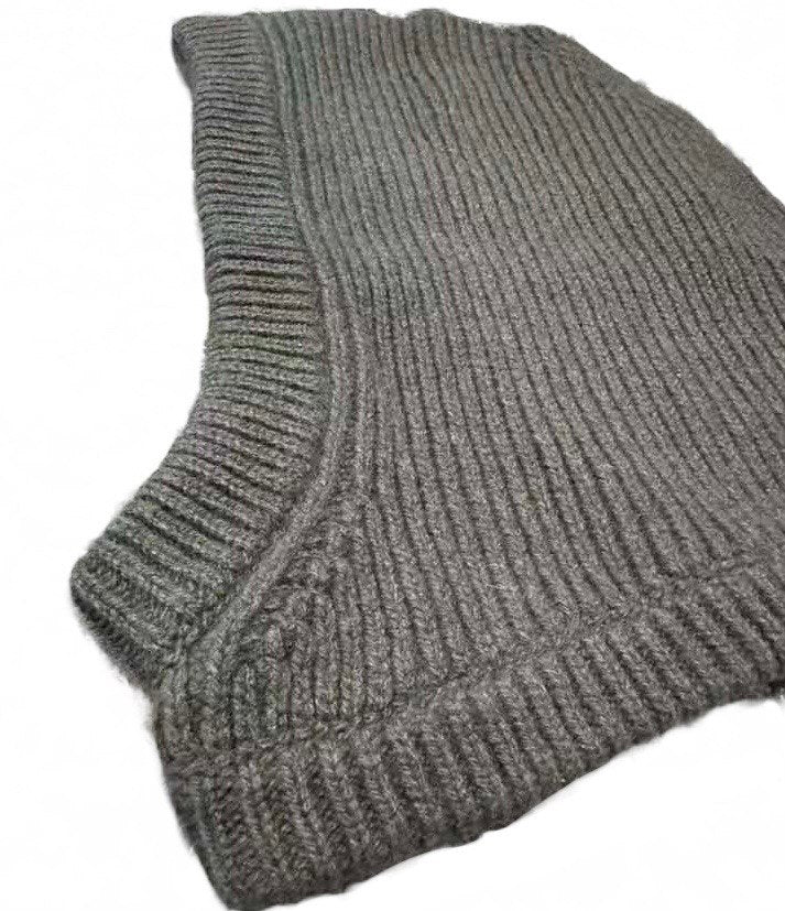 RICK OWENS Ribbed-Edge Beanie/Balaclava