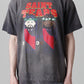 SAINT MICHAEL x DENIM TEARS Purplelp T-Shirt Vintage Black