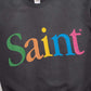 SAINT MICHAEL Logo Print Cotton Jersey Sweatshirt