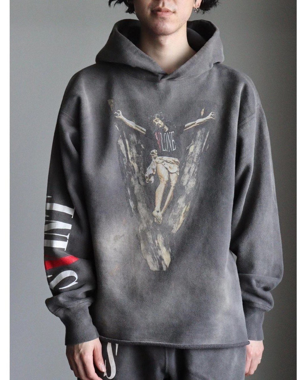 SAINT MICHAEL x Vlone Christ Hoodie OUTGUM