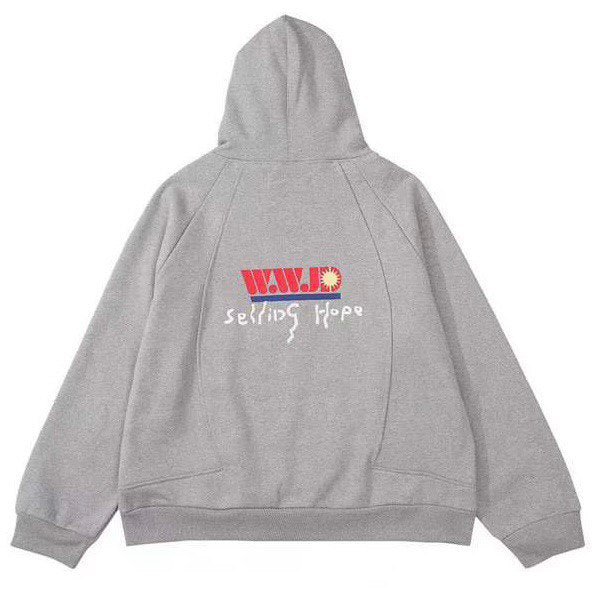 NAMESAKE  Joey Off Court Embroidered Hoodie In Grey