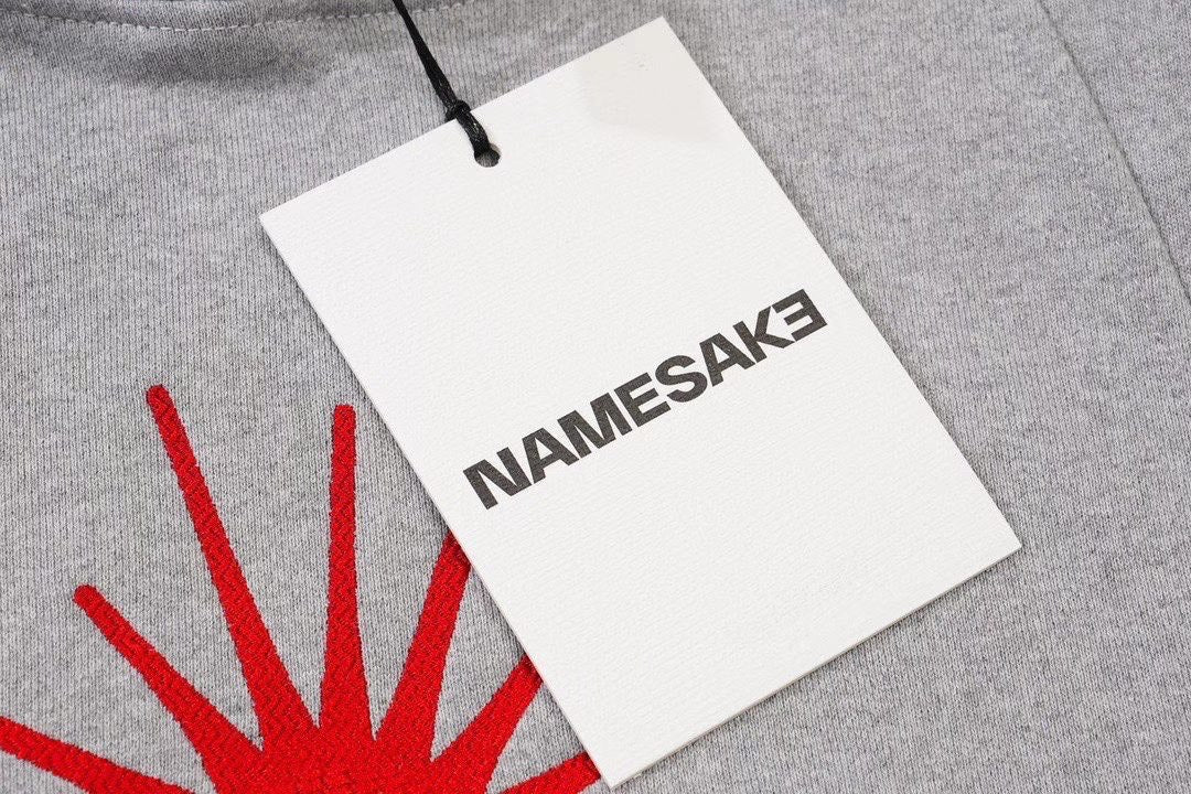 NAMESAKE  Joey Off Court Embroidered Hoodie In Grey