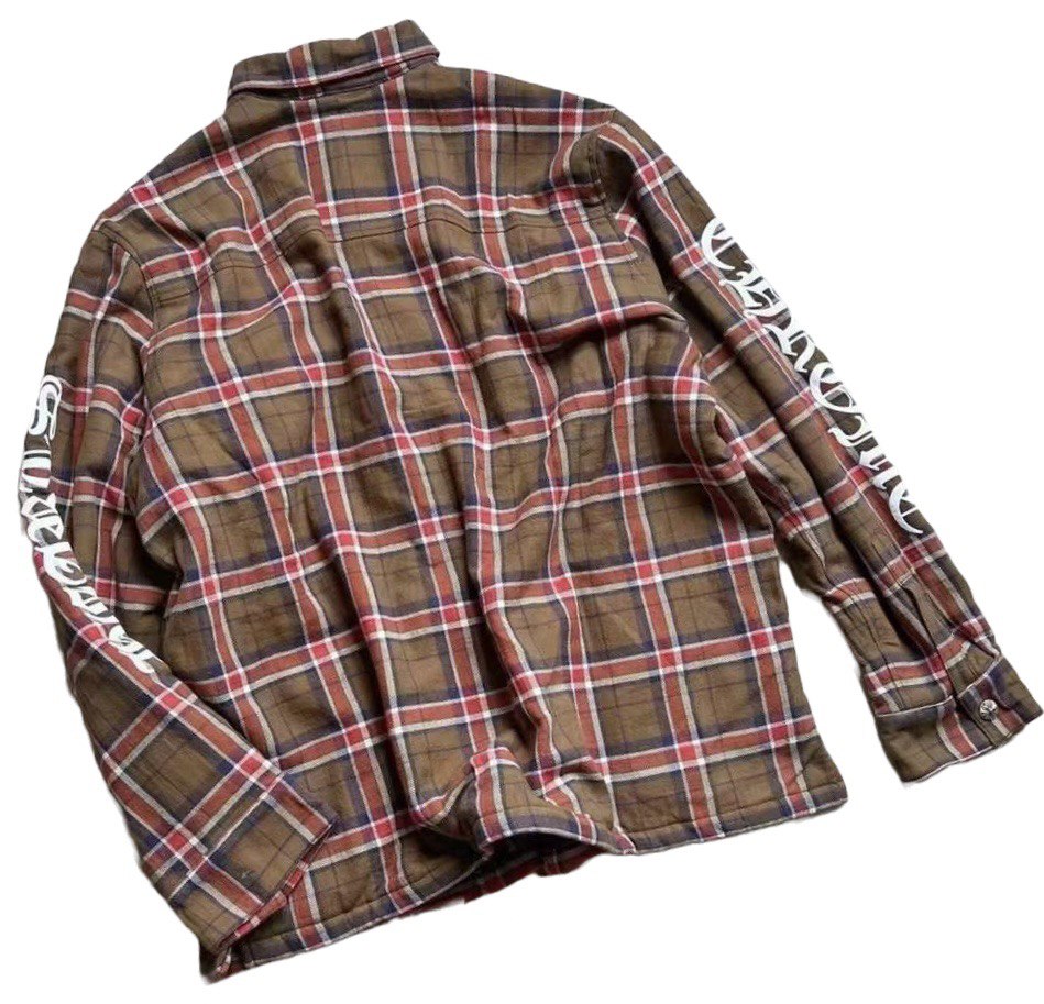 CHROME HEARTS Plaid Shirt