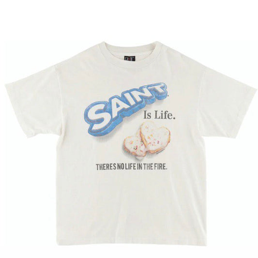 SAINT MICHAEL "Theres No Life In The Fire" T-Shirt