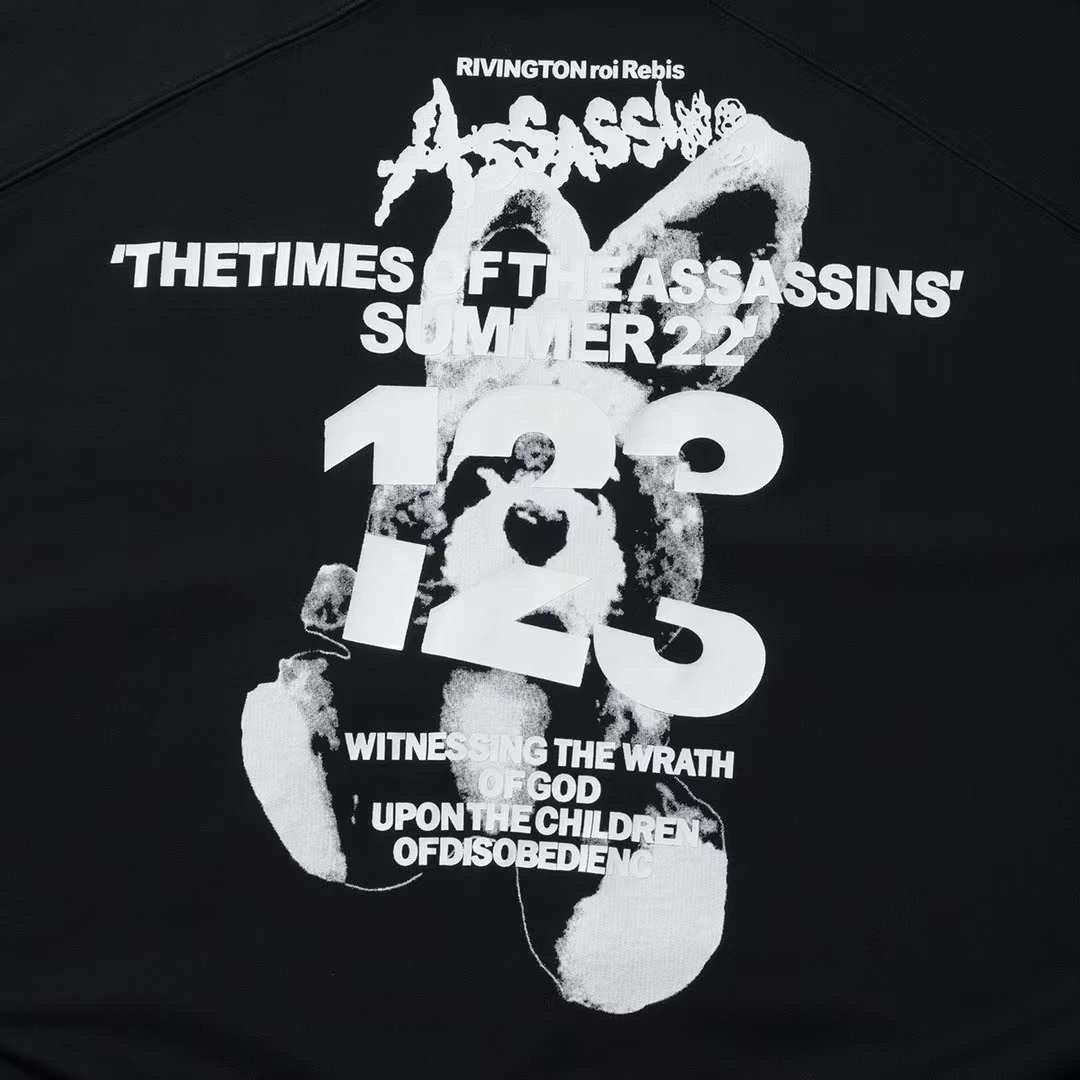 RIVINGTON roi Rebis RRR-123 Assassins Black Sweatshirt