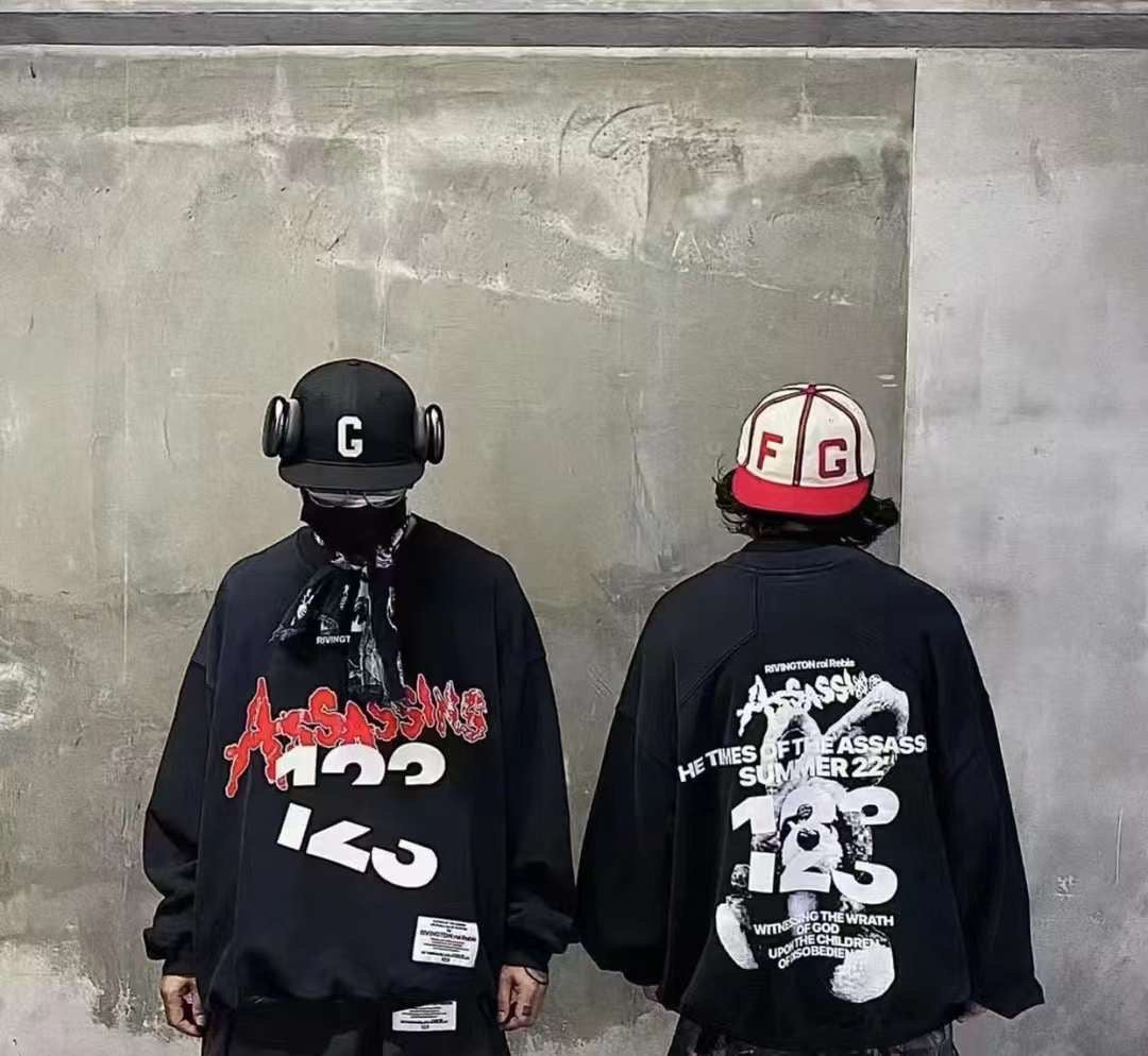 RIVINGTON roi Rebis RRR-123 Assassins Black Sweatshirt
