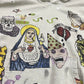 SAINT MICHAEL  Graffiti Print Hoodie