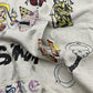 SAINT MICHAEL  Graffiti Print Hoodie