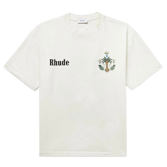 RHUDE Las Palmas White T-shirt