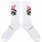 SAINT MICHAEL Eye White Socks