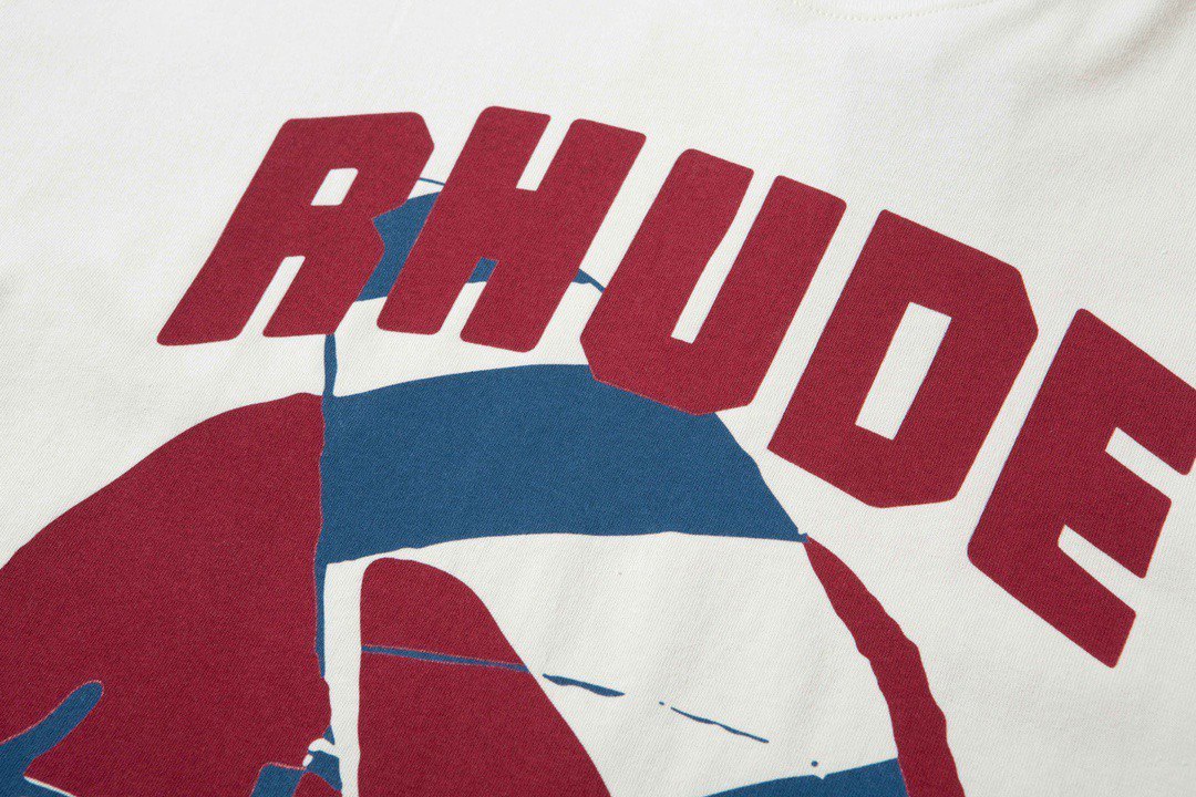 RHUDE Graphic Print T-shirt