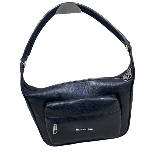 BALENCIAGA Raver Medium Bag With Handle In Black