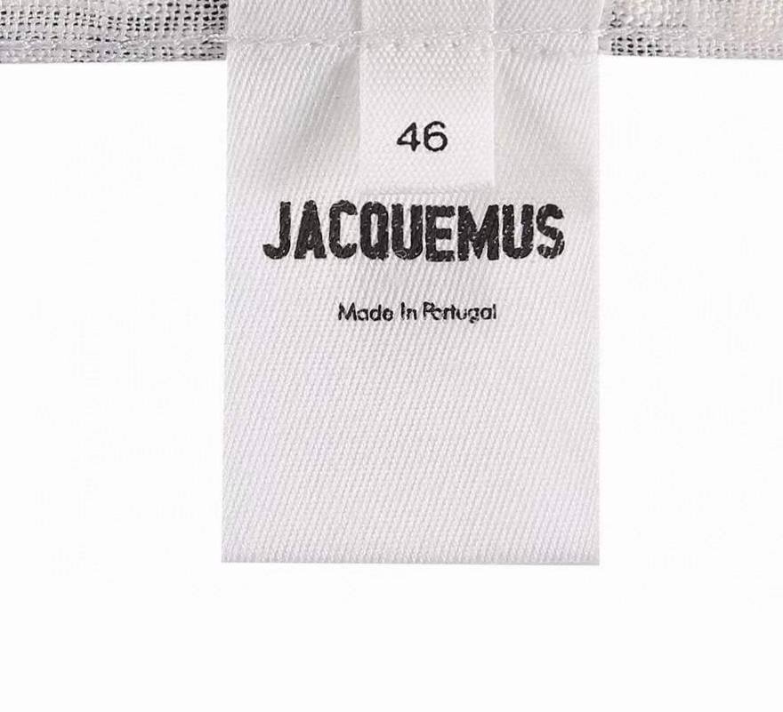 JACQUEMUS La Chemise Jean Paisley-Print Shirt