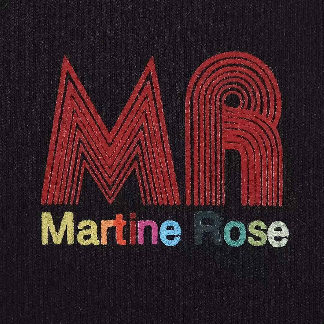 MARTINE ROSE Multicolor Logo Print T-shirt