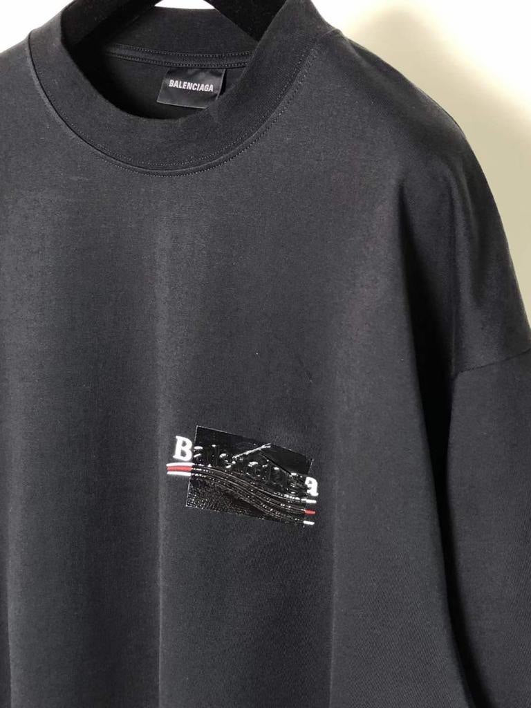 BALENCIAGA Political Campaign logo T-shirt