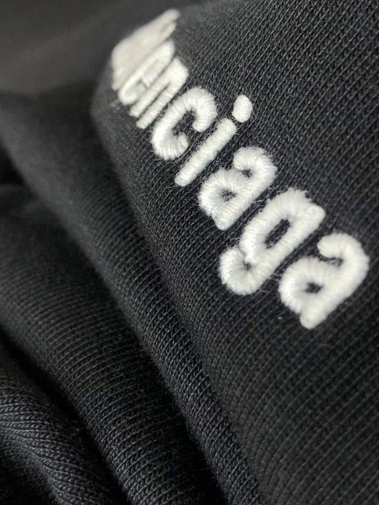 BALENCIAGA BB embroidered logo T-shirt