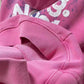 VETEMENTS I Got Lucky Long-sleeve Pink Hoodie