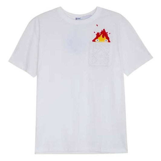 LOEWE x Howl’s Moving Castle Calcifer T-shirt